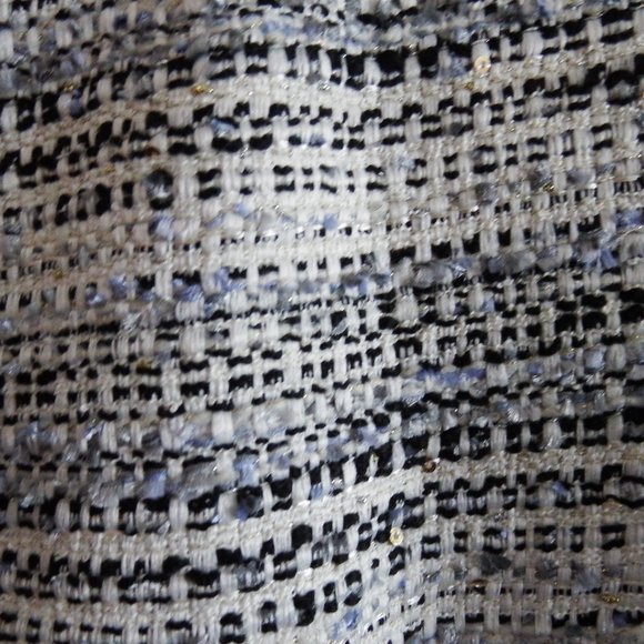 NWT Tahari ASL Womens Blue Multi Colored Tweed Peplum Jacket 16 - Picture 5 of 6